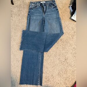 Willow + Root Wide Leg high rise jeans